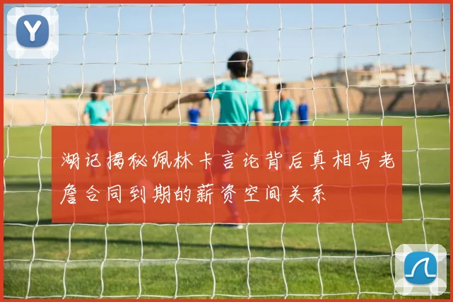 湖记揭秘佩林卡言论背后真相与老詹合同到期的薪资空间关系